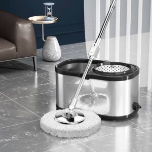 Stainless Steel Floor Bucket & Mop